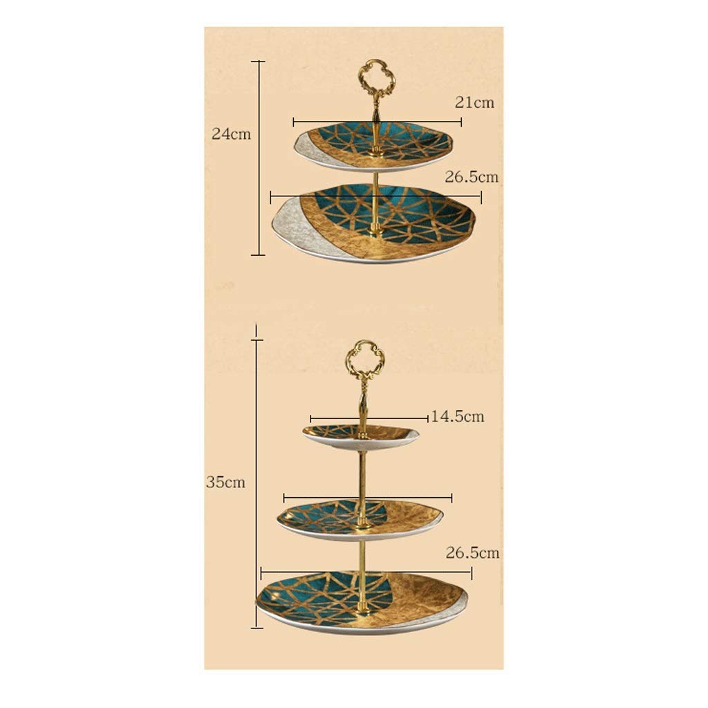 Premium Plastic Fruit Bowls & Cake Stands - Elegant Afternoon Tea, Wedding, Party Tableware - Versatile Bakeware & Display Rack for Desserts, Fruits, Snacks - Perfect for Home Entertaining, Bridal Showers, and Buffet Serving