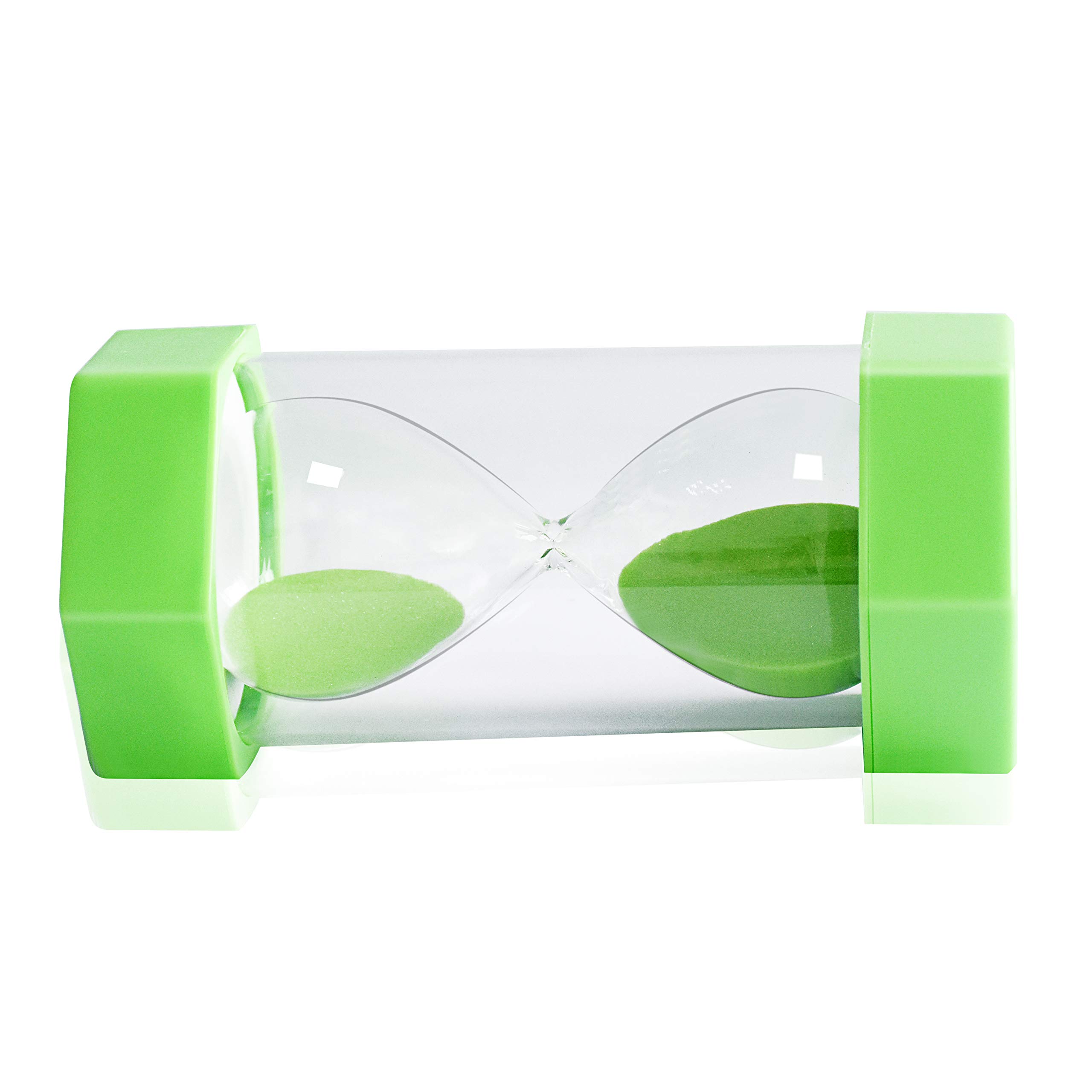 XINBAOHONG 5 & 15 Minute Sand Timer Hourglass - Dual Pack Blue & Green Color Classroom Timer for Kids Games, Home Office, Kitchen Baking, Board Games, Meditation & Productivity Tool (6.3