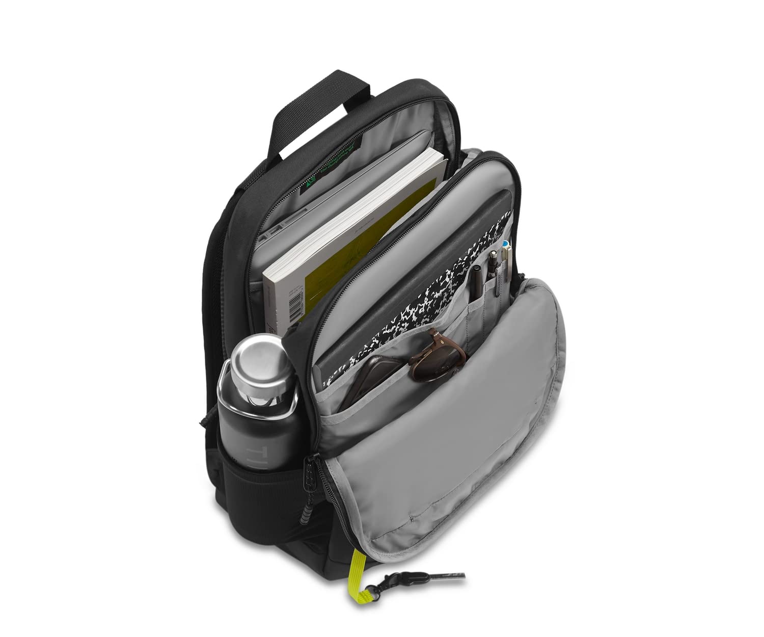 Timbuk2 Parkside Laptop Backpack 2.0 - Waterproof 15.6 Inch Laptop Bag with USB Charging Port, Durable Eco-Friendly Black Backpack for Work, Travel & Commuting