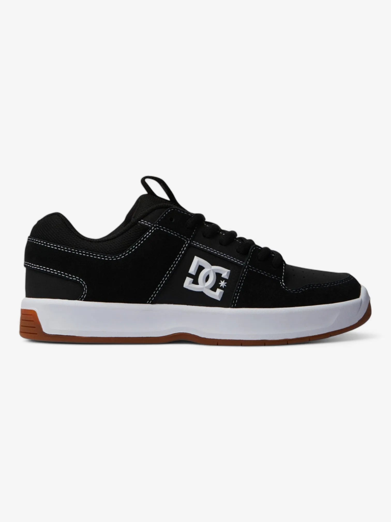 DC Lynx Zero Skate Shoes for Men & Women - Black, White & Brown - Comfortable & Durable for Skateboarding, Streetwear & Casual Wear