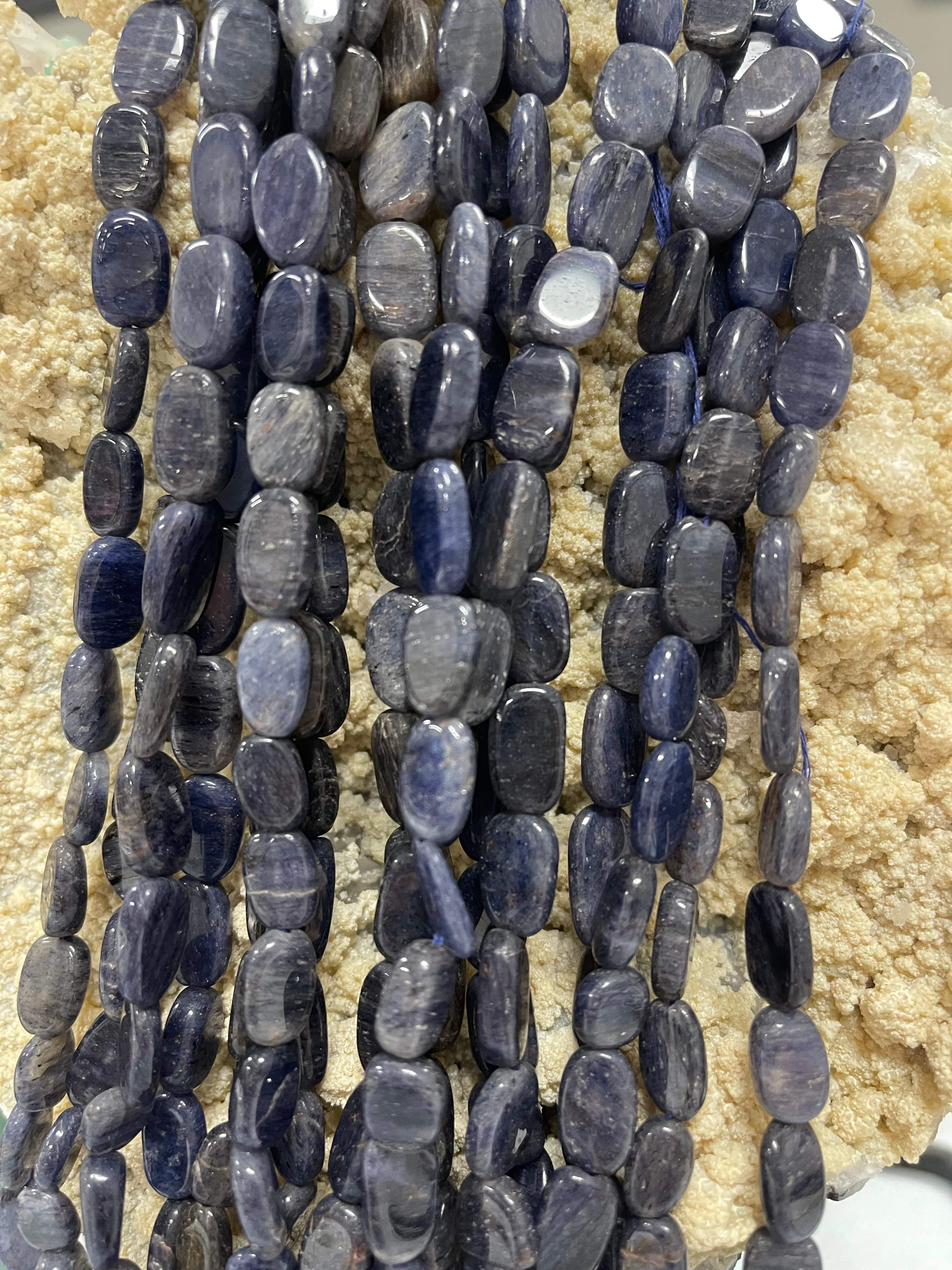 Blue Aventurine Bead Strand for Jewelry Making - Natural Gemstone Beads for Bracelets, Necklaces & DIY Crafts - Healing Crystal Beads for Meditation & Spiritual Gifts