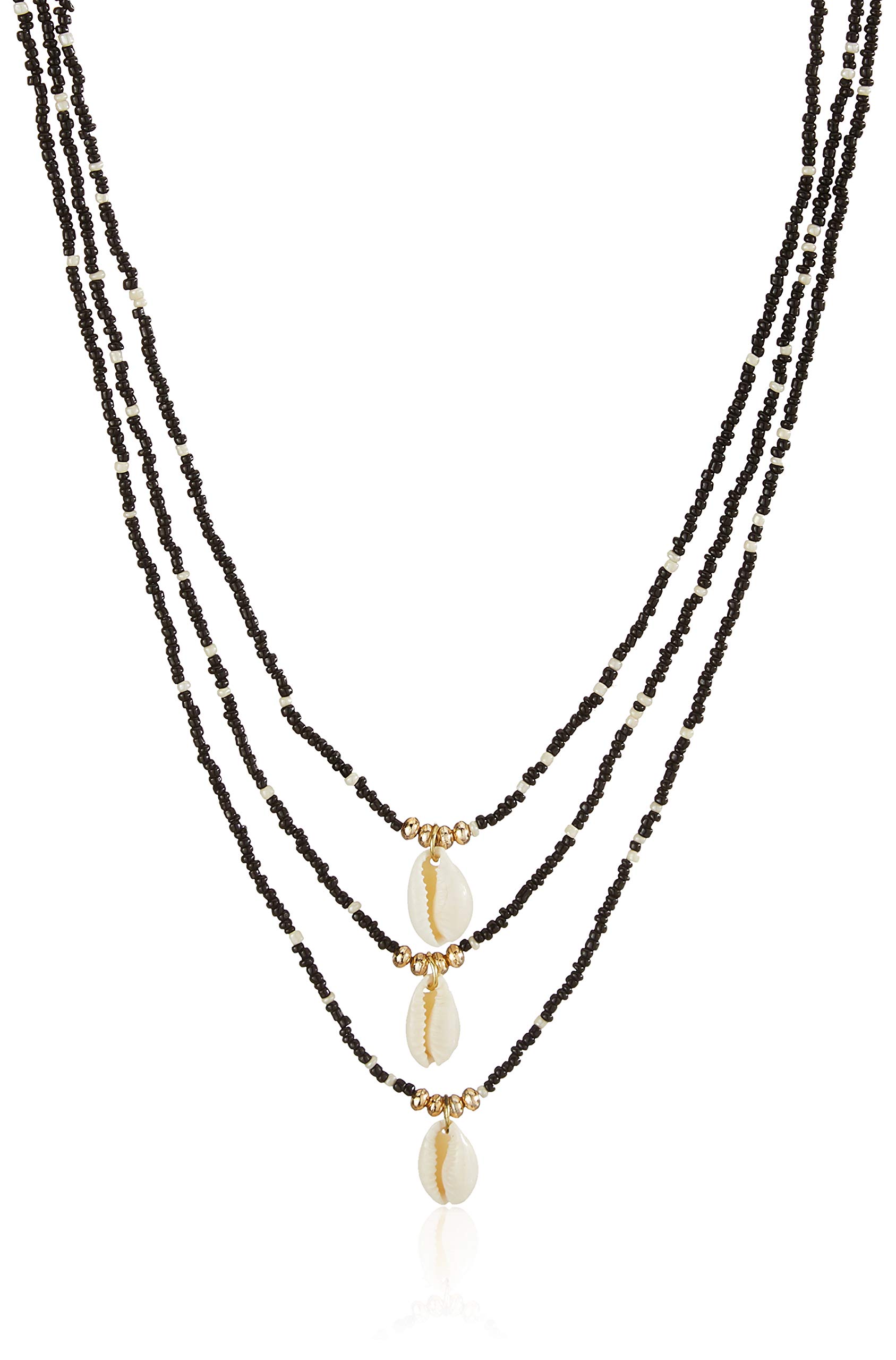 ISHVAKU Elegant Beaded Necklace for Women & Girls - Perfect for Parties, Weddings & Everyday Wear