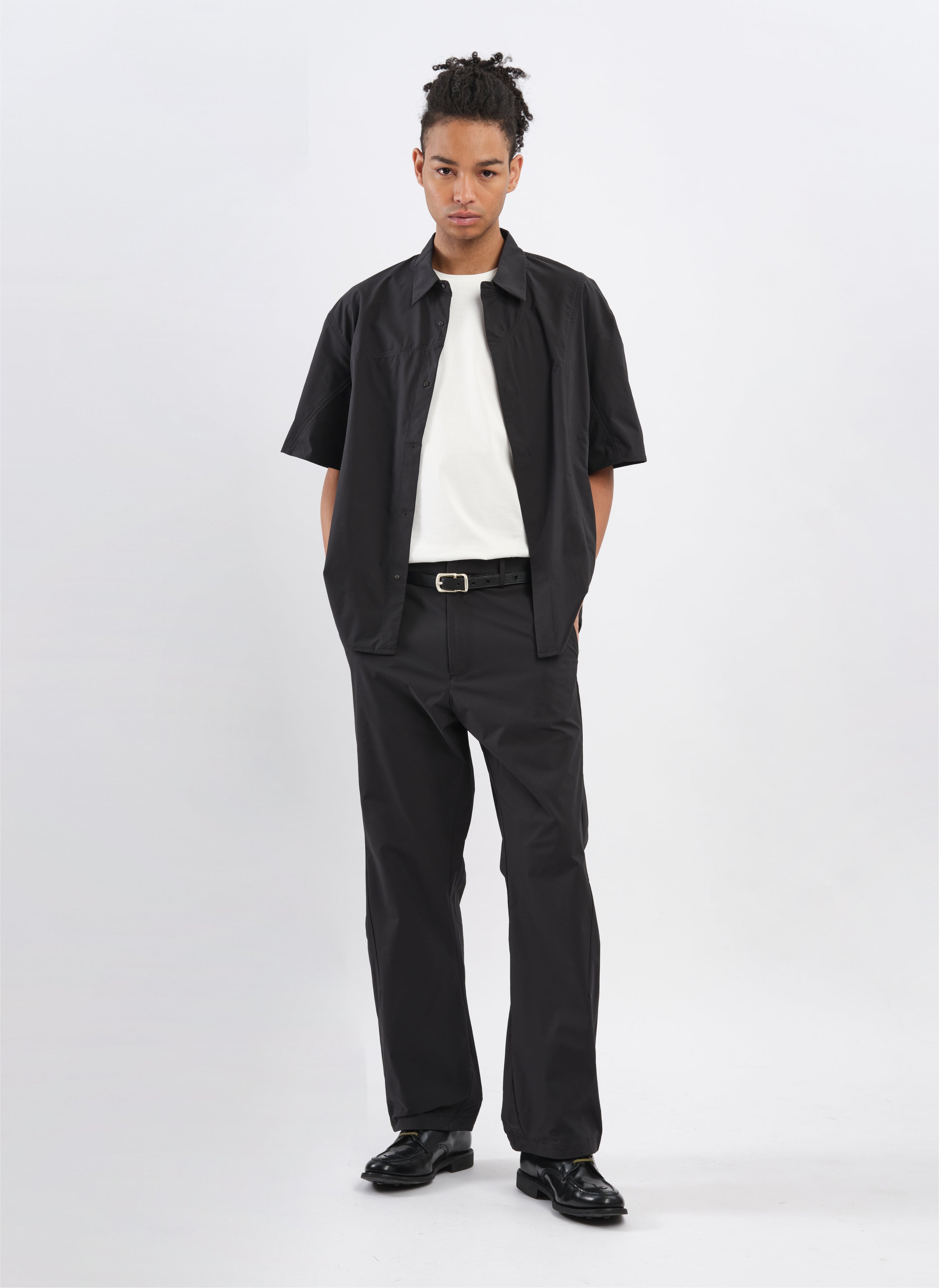 Mini RipStop Solotex Business Pack Blocking Shirt - Lightweight Anti-Theft Travel Shirt for Men with Hidden Pockets | Perfect for Business Trips, Commuting & Outdoor Adventures