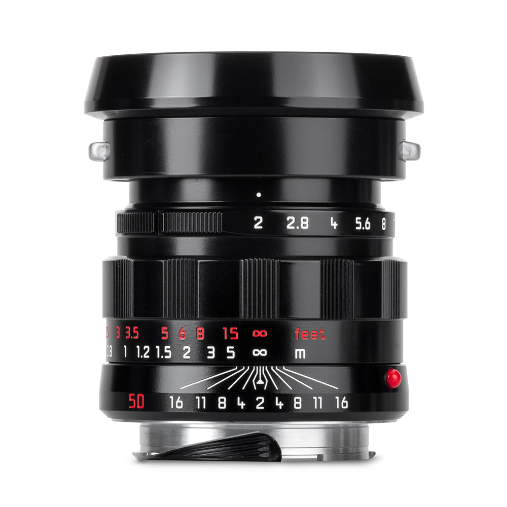 Leica APO Summicron M 50mm f/2 ASPH LHSA Edition Black Paint Finish - Premium Lens for Street & Portrait Photography