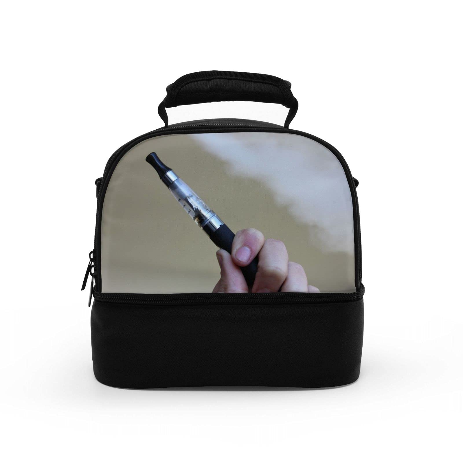 Best E-Cigarette Pen for Smoking - Rechargeable Vape Device with Double Storage Lunch Bag for Picnic, Shopping & Kitchen Use