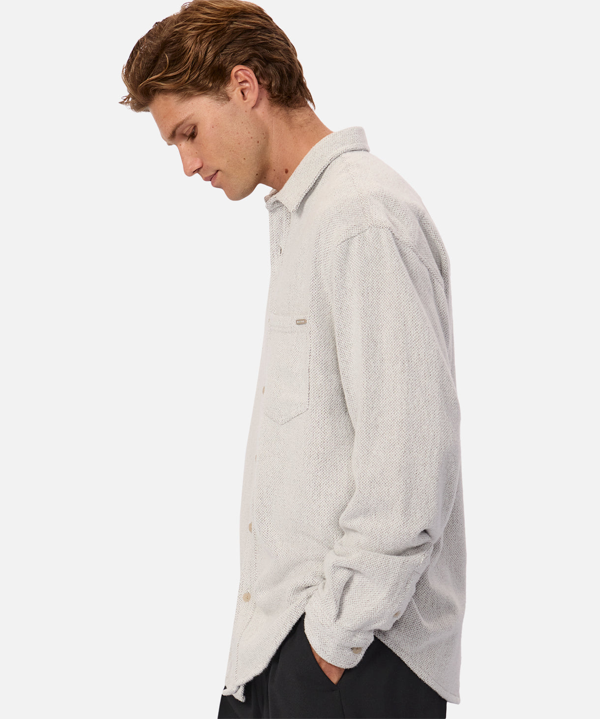 The Atacama LS Shirt - Premium Grey Long Sleeve Casual Shirt for Men | Comfortable & Stylish Outdoor Wear for Hiking, Camping & Travel