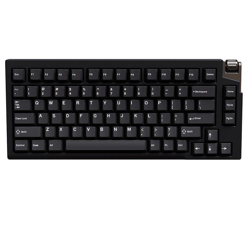 LUMINKEY 75v2 Wireless Tri-Mode Mechanical Keyboard with Hot-Swappable Switches & Horizontal Scroll Wheel - Perfect for Gaming, Office Work, and Programming