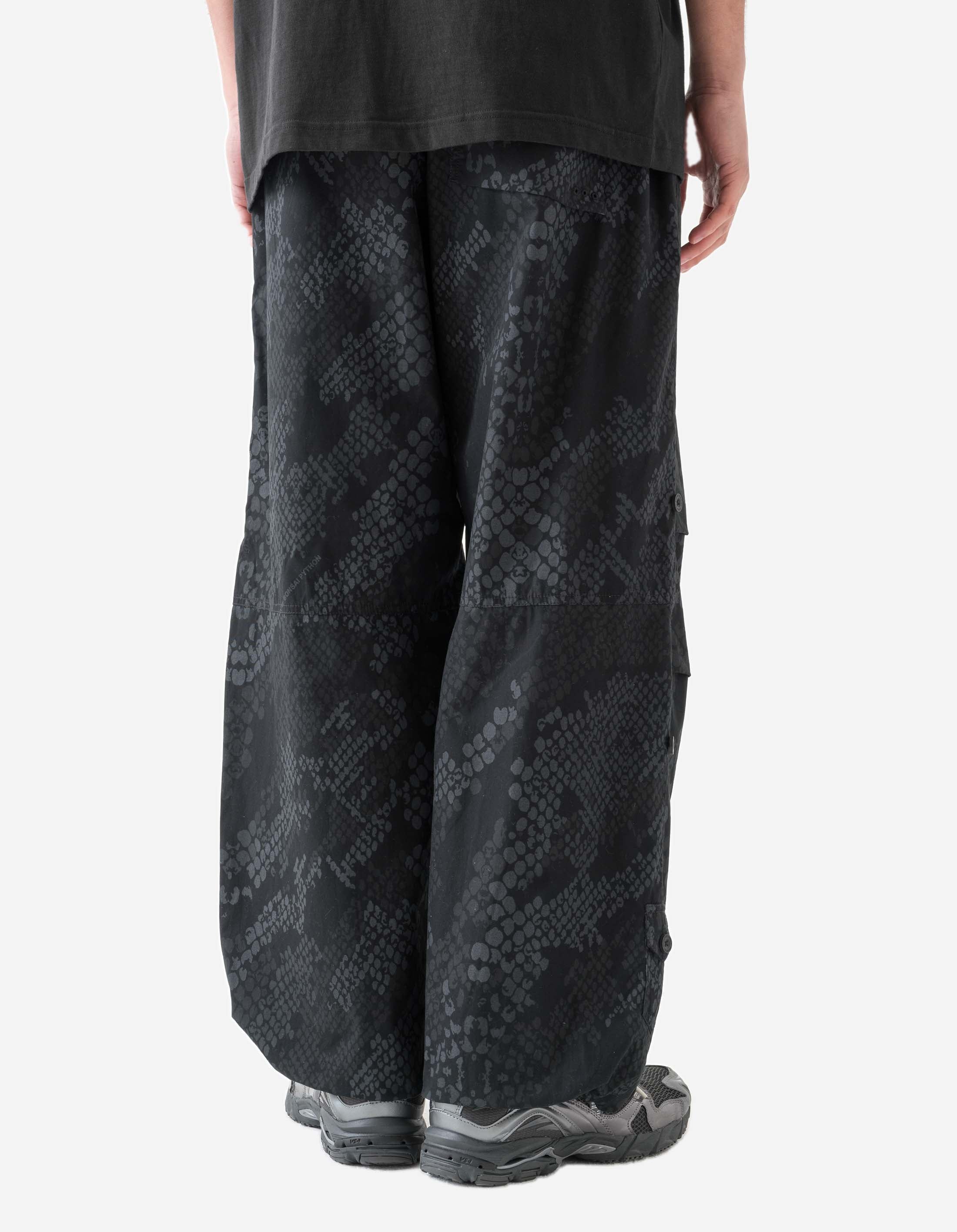 6111 Camo Loose Snow Pants for Men - Subdued Night Camouflage Winter Trousers | Waterproof & Insulated for Skiing, Snowboarding & Outdoor Activities
