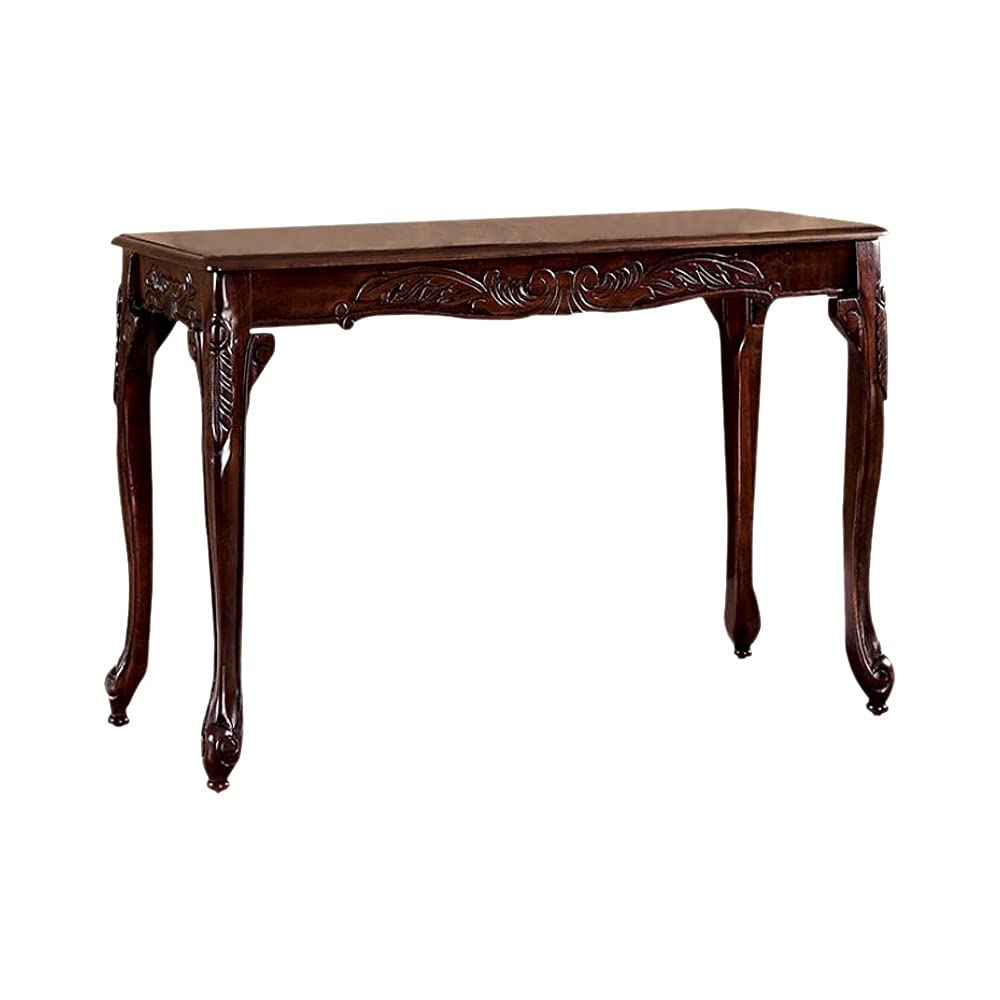 Venetian Worldwide Sofa Table - Cherry Wood Console Table for Living Room, Entryway & Hallway - Elegant Home Decor & Functional Furniture