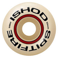 Spitfire F4 Lock-In Classic Ishod Skateboard Wheels 52mm 99D - Perfect for Street Skating and Park Riding