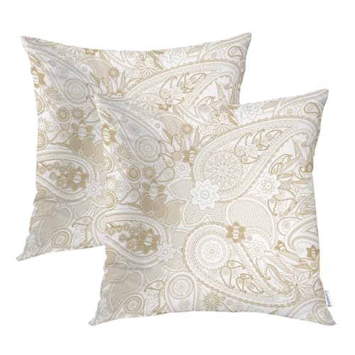 Ethnic Paisley Gold Gold1