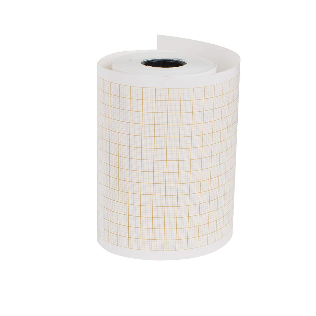 20 Pack Thermal Printer Paper Rolls for ECG EKG Electrocardiograph - 80mm x 20m, 3 Channel - Perfect for Medical Clinics, Hospitals & Home Health Monitoring