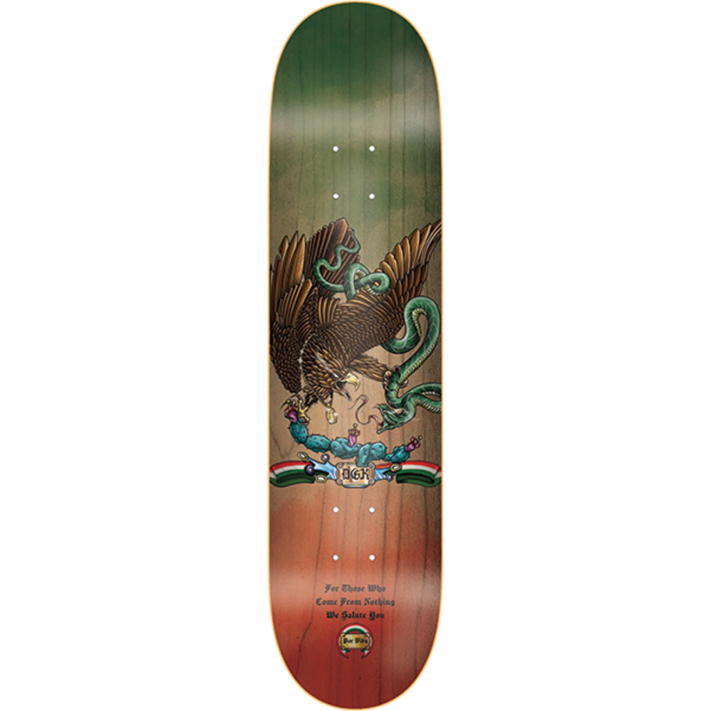 DGK Guerrero Logo Skateboard Deck 8.38
