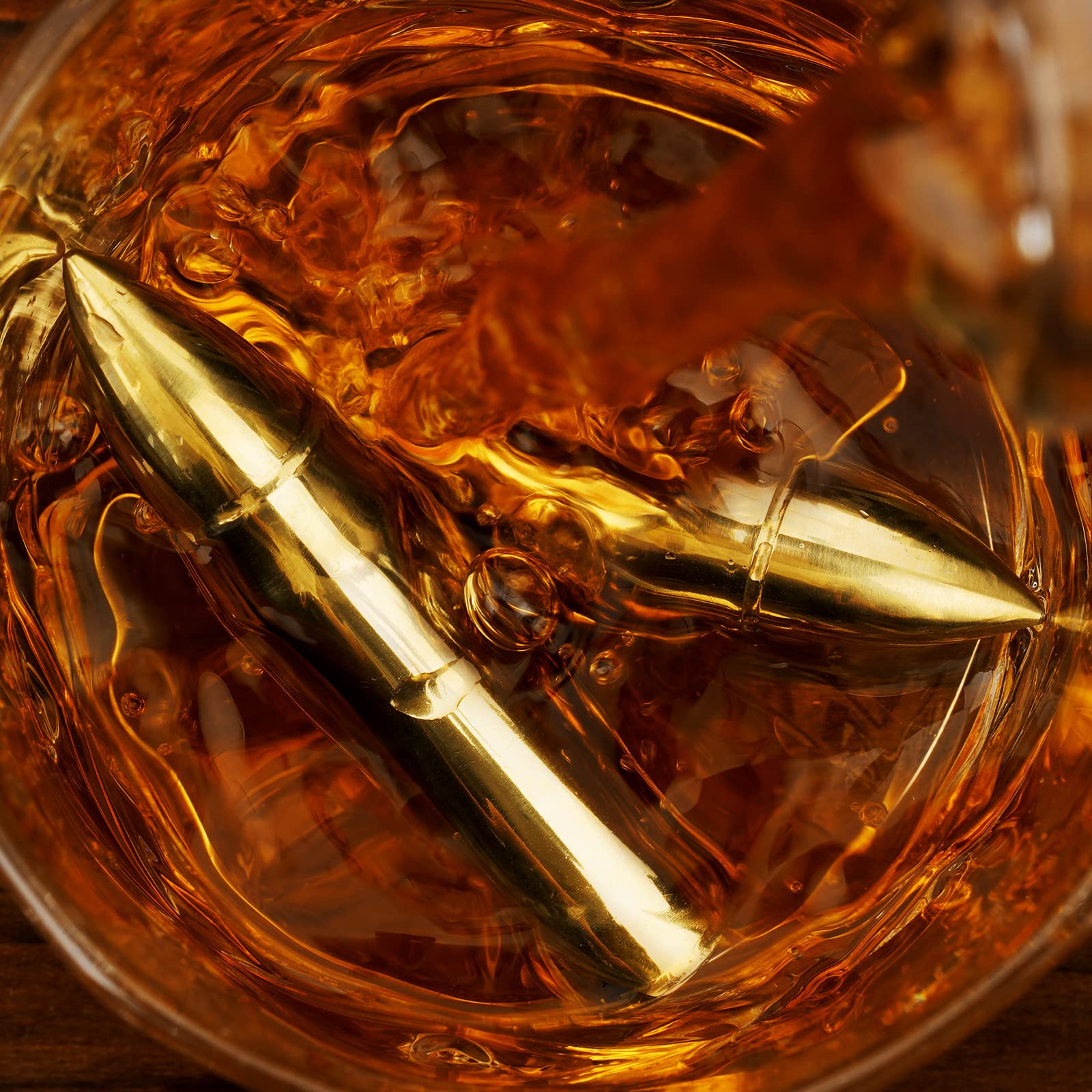 Whiskey Glasses & Stones Set - Gifts for Men, Dad, Husband - Perfect for Bourbon & Scotch Lovers