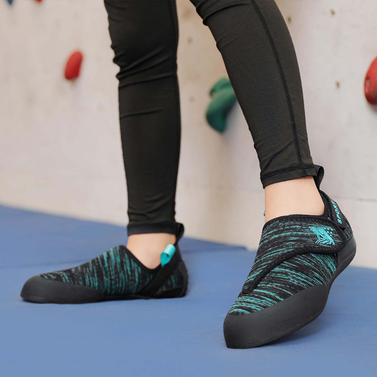 Women's Non-Slip Rock Climbing Shoes - Breathable Mesh Indoor Climbing Sneakers for Bouldering & Gym Training | Perfect for Indoor Climbing Walls, Fitness Centers & Outdoor Adventures