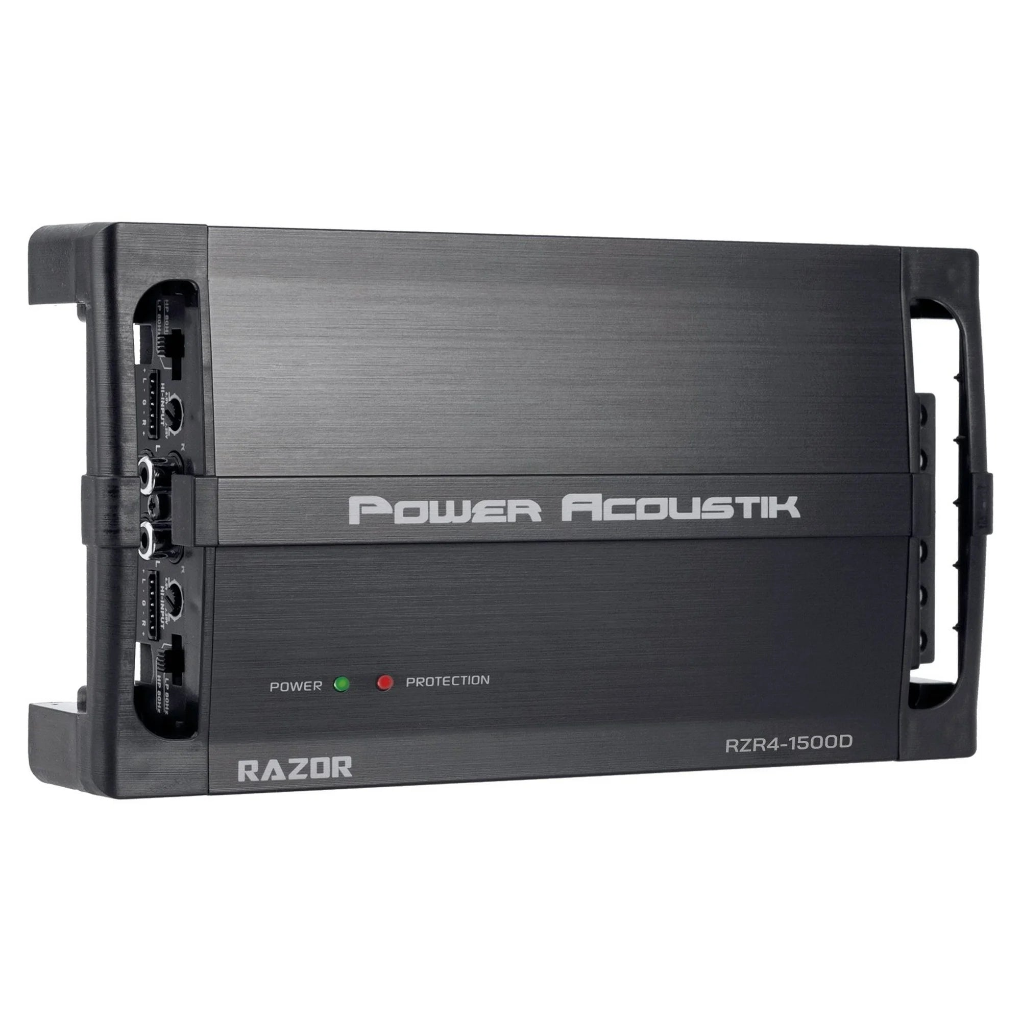 RZR4 1500D 4 Channel Class D Amplifier - 1500W Max Power, Full Range Audio, SMT Circuitry - Perfect for Car Audio Systems & Home Theater Setups