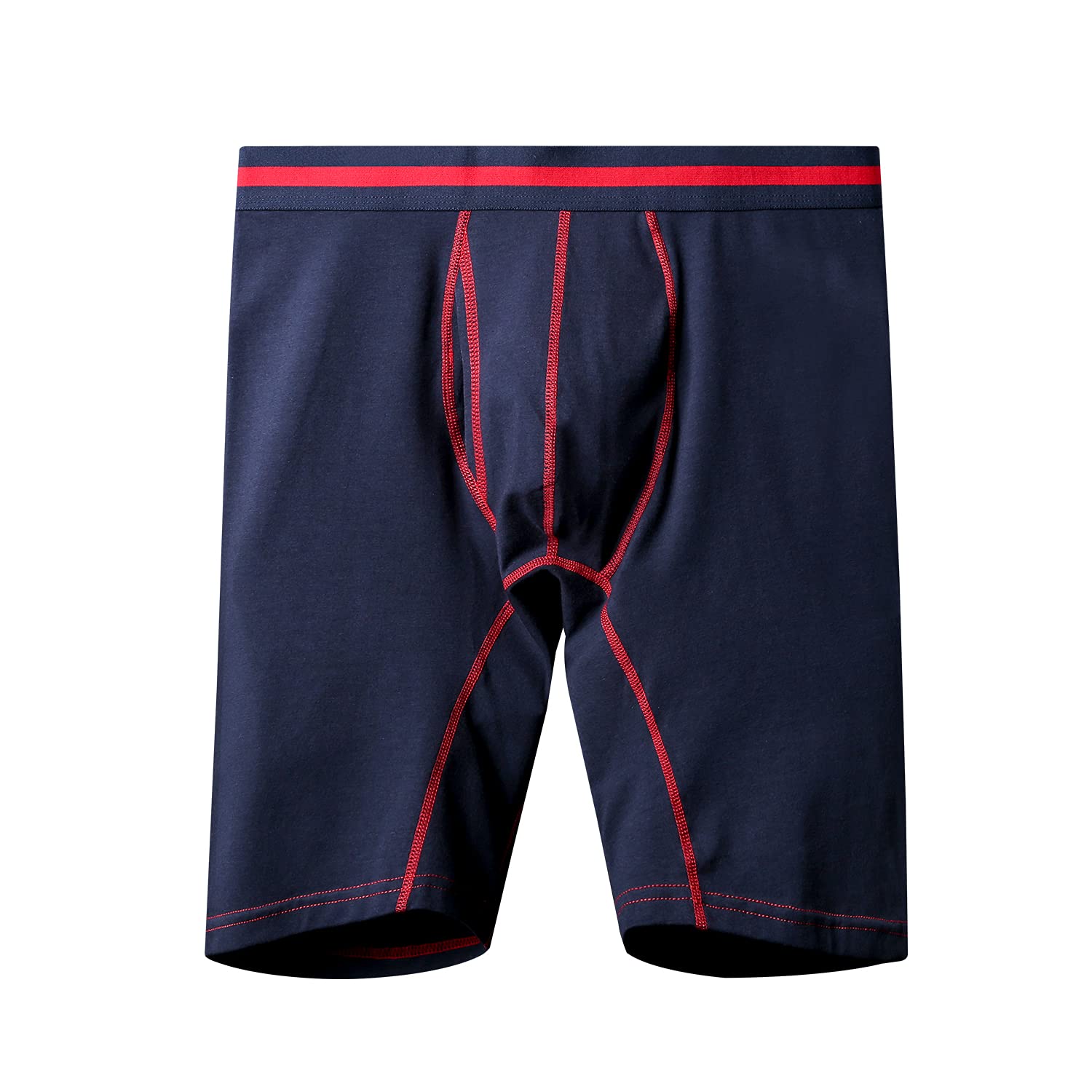 **Premium Azuki Men's Boxer Briefs - Soft Long Leg Underwear for Comfort & Support - Ideal for Workout, Travel & Everyday Wear**