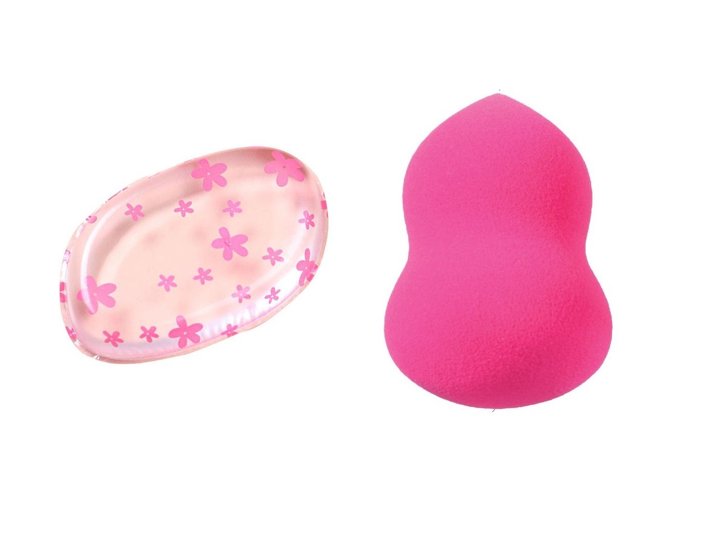 Premium Dr Care Silicone Makeup Sponge & Free Beauty Blender - Reusable Foundation Blending Puff for Flawless Makeup Application (Ideal for Liquid, Cream & Powder Cosmetics)