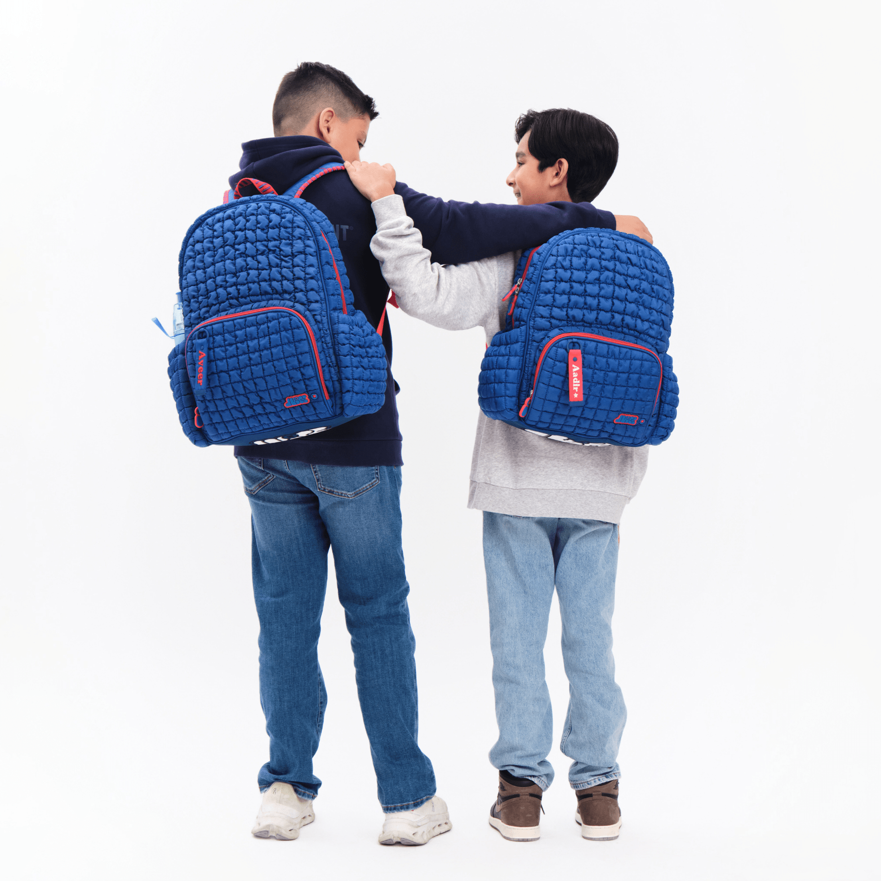Boba Medium Backpack for Women & Men - Lightweight Travel Backpack with Laptop Compartment, Water Resistant Bomba Blue - Perfect for School, Work, Hiking & Daily Commute
