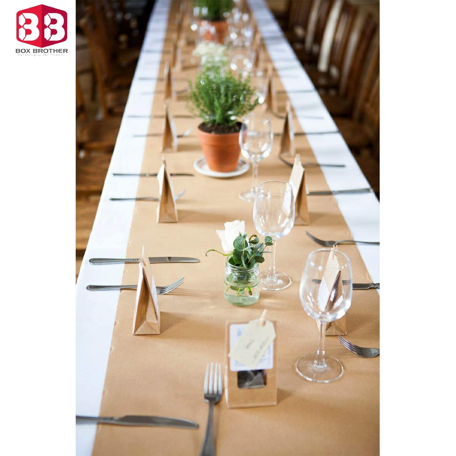 Premium Brown Kraft Paper Roll - 20