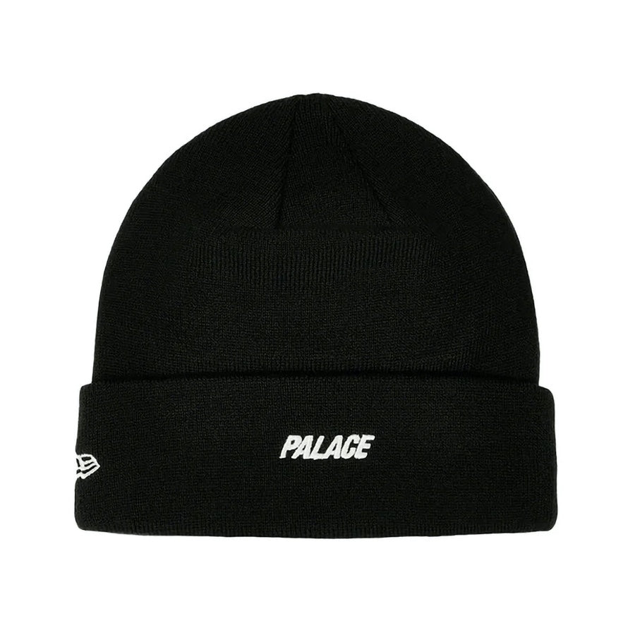Palace x New Era Black Mask Beanie - Winter Skull Cap for Men & Women - Perfect for Skiing, Snowboarding & Cold Weather Activities