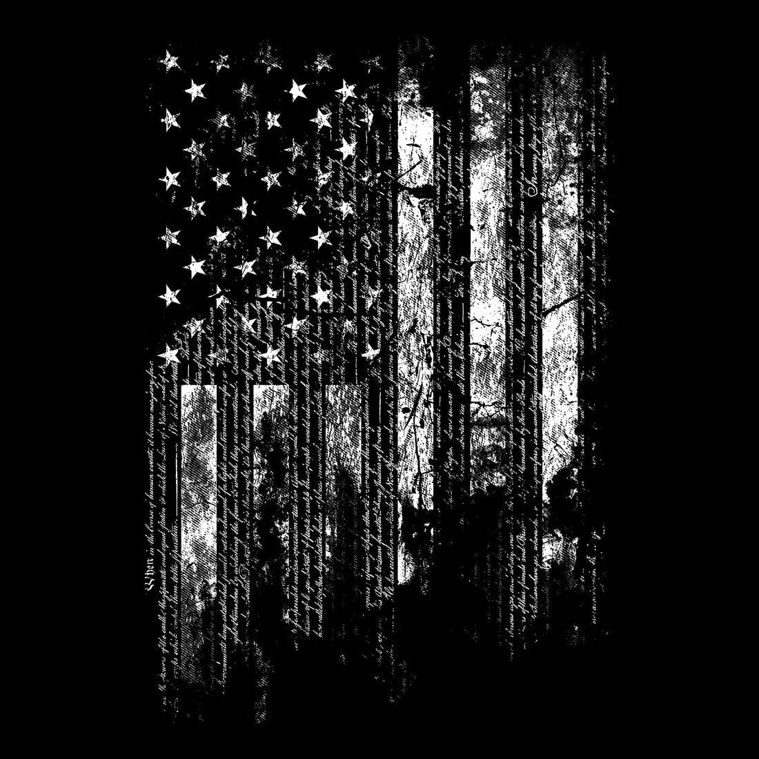 1776 American Flag T-Shirt - Black - Patriotic Graphic Tee for Men & Women - Perfect for 4th of July, Independence Day & USA Pride Events
