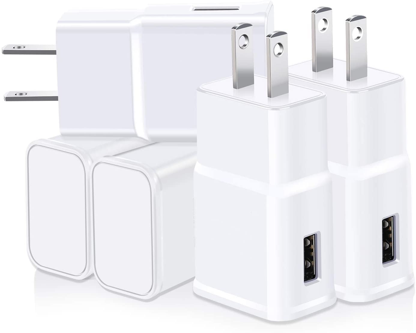 5-Pack USB-C Fast Charger Block - 18W PD Quick Charge Wall Adapter Compatible with Samsung Galaxy S21/S20/S10/S9/Note Series, iPhone 15/14/13/12, Google Pixel, LG, Huawei & Xiaomi - Perfect for Home, Office & Travel Charging Needs