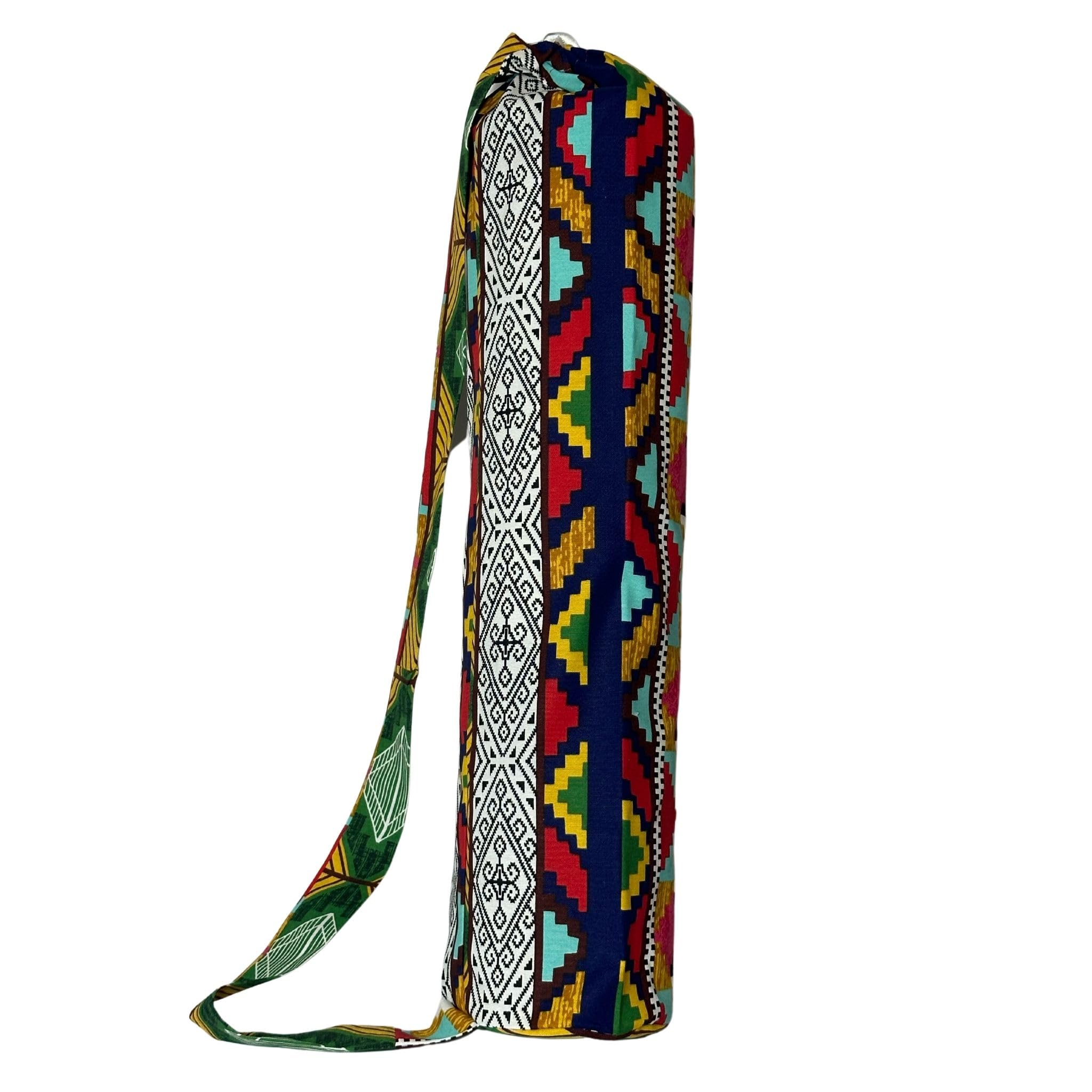 Handmade Yoga Mat Bag - Eco-Friendly Yoga Mat Holder & Carrier for Women & Men - Perfect Yoga Gift & Accessory in Prana Colors - Ideal for Yoga Classes, Travel & Gym