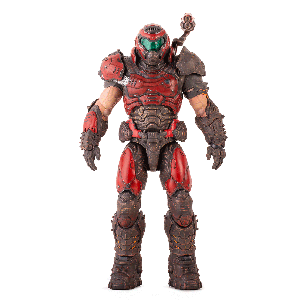 DOOM Eternal Doom Slayer ⅙ Scale Collectible Action Figure - Mondo Exclusive Crimson Variant - Perfect for Gaming Display & Collector's Shelf