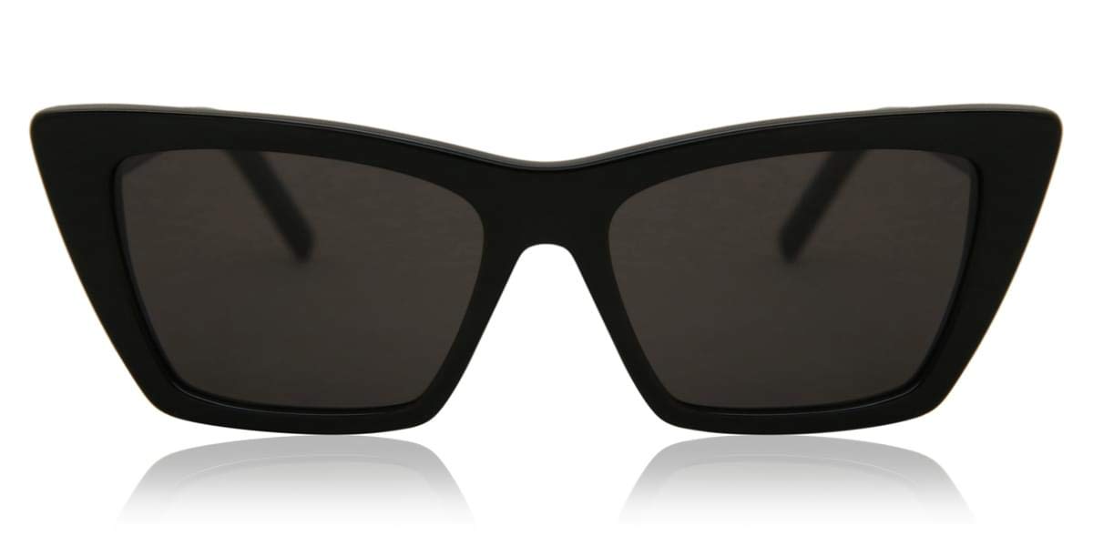 Saint Laurent Women's Narrow Cat Eye Sunglasses - UV Protection, Luxury Designer Shades for Women | Perfect for Beach, Driving & Fashion Outfits