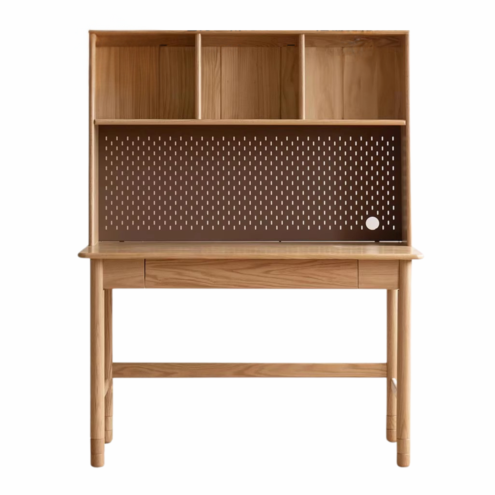47.2x23.6x57.5-61.4 inch/ 120x60x146-156сm/ Natural wood color/ lifting study table + shelf