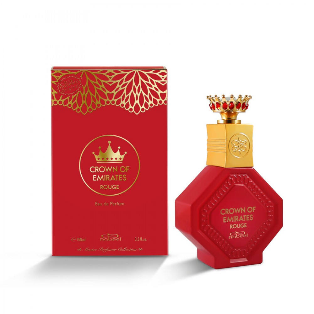 Emirates Rouge EDP Perfume for Women - 3.4 oz / 100 ml Luxury Floral Scent - Perfect for Date Nights, Special Occasions & Evening Events