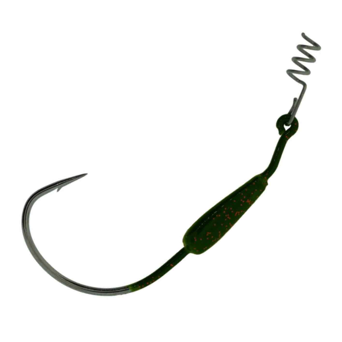 Bass Assassin 1/4 oz 3/0 Swim Hooks 3-Pack - Premium Fishing Hooks for Bass, Walleye & Freshwater Game Fish - Perfect for Swimbaits, Soft Plastics & Live Bait Fishing
