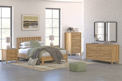 Stylish Bermacy Dresser for Bedroom & Living Room - Modern Wooden Chest of Drawers for Storage & Organization