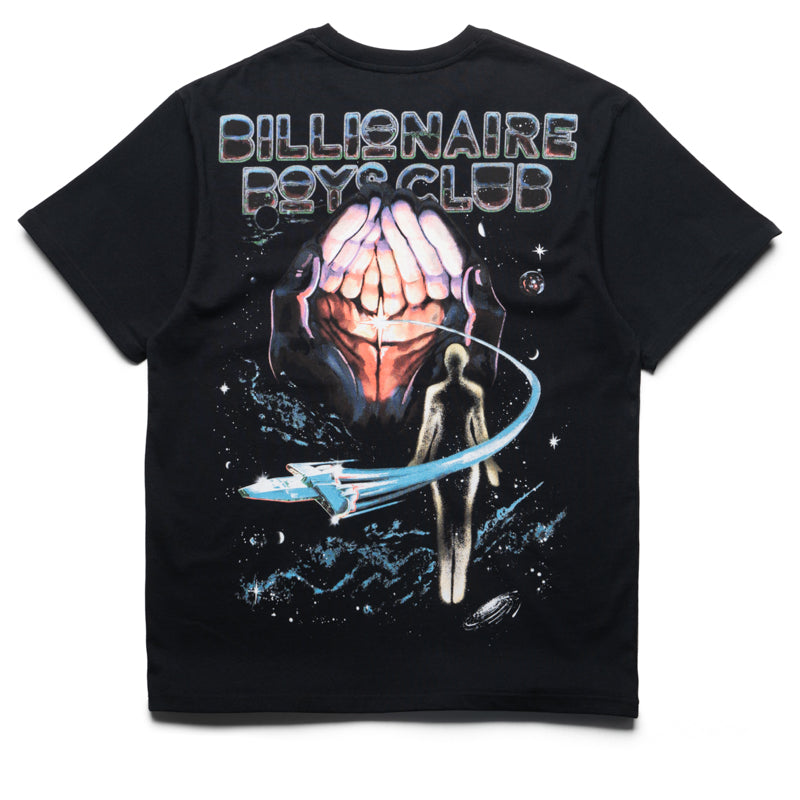 Billionaire Boys Club Cosmos Knit Tee - Black Cotton Streetwear T-Shirt for Men | Casual Wear & Urban Fashion