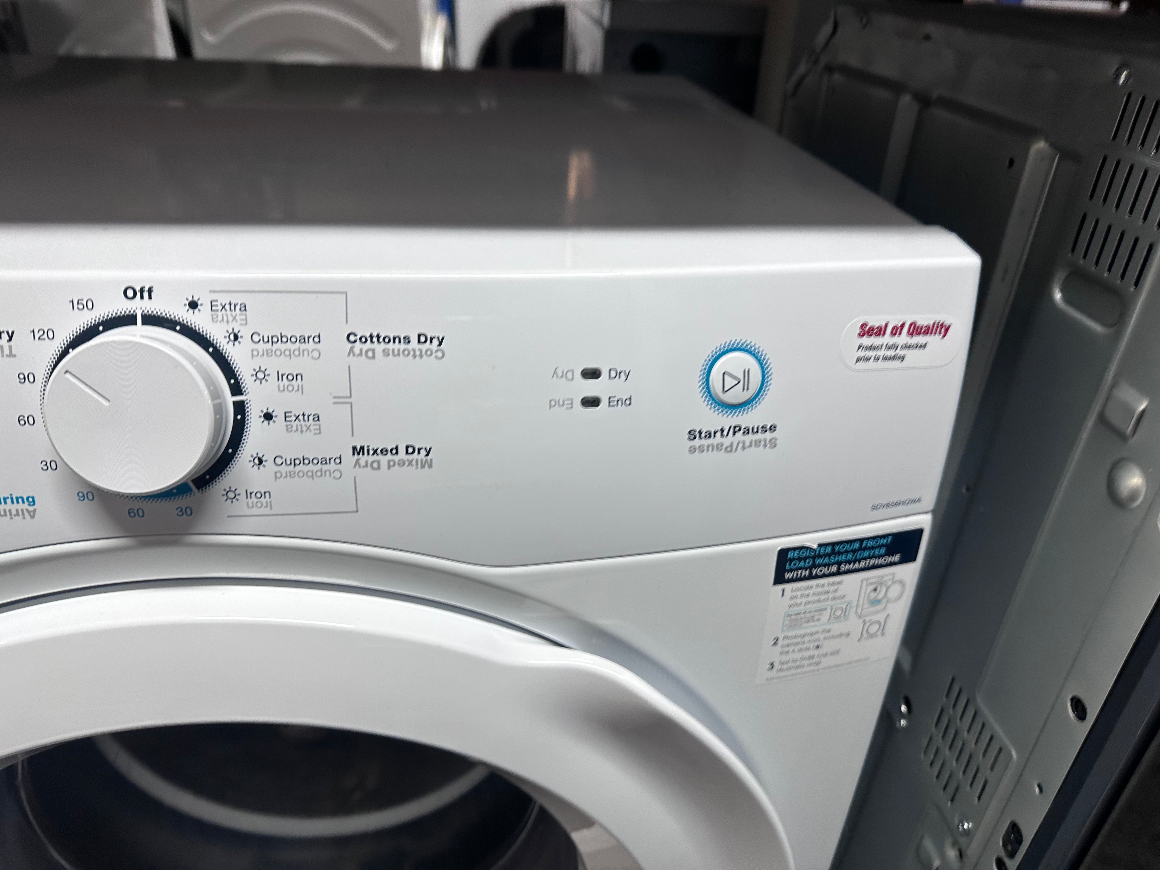 Refurbished Simpson 6.5kg Vented Clothes Dryer - Energy Efficient Laundry Solution for Apartments & Small Homes | Perfect for Compact Spaces & Quick Drying