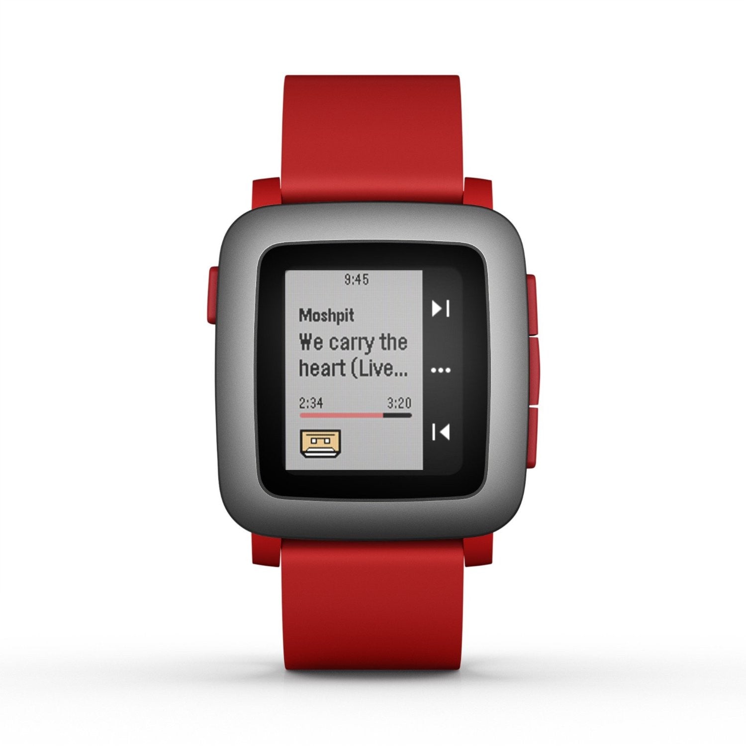 Pebble Time Smartwatch - Waterproof Fitness Tracker with Heart Rate Monitor, Sleep Tracking & Notifications | Perfect for Running, Swimming & Daily Activity Tracking