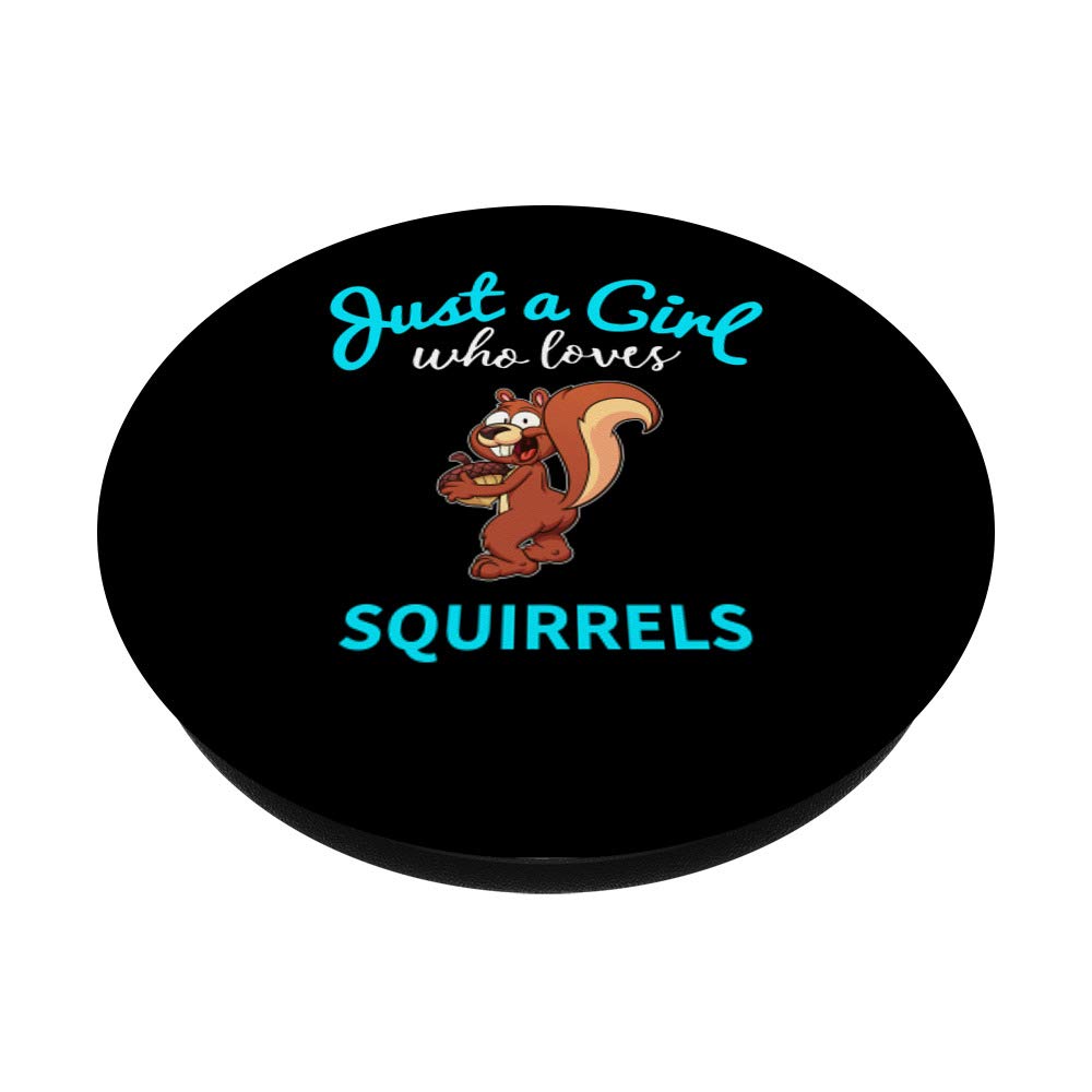 Cute Squirrel Phone Grip for Girls - PopSockets Stand for Phones & Tablets | Perfect for Kids & Teens