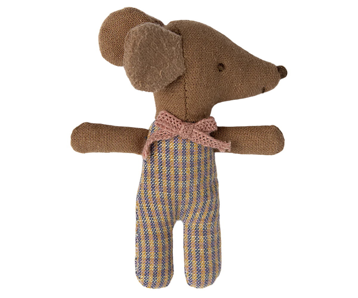 Sleepy Wakey Baby Mouse Plush Toy - Cute Stuffed Animal for Kids & Nursery Decor | Perfect for Gifts, Bedtime Comfort & Playtime Fun