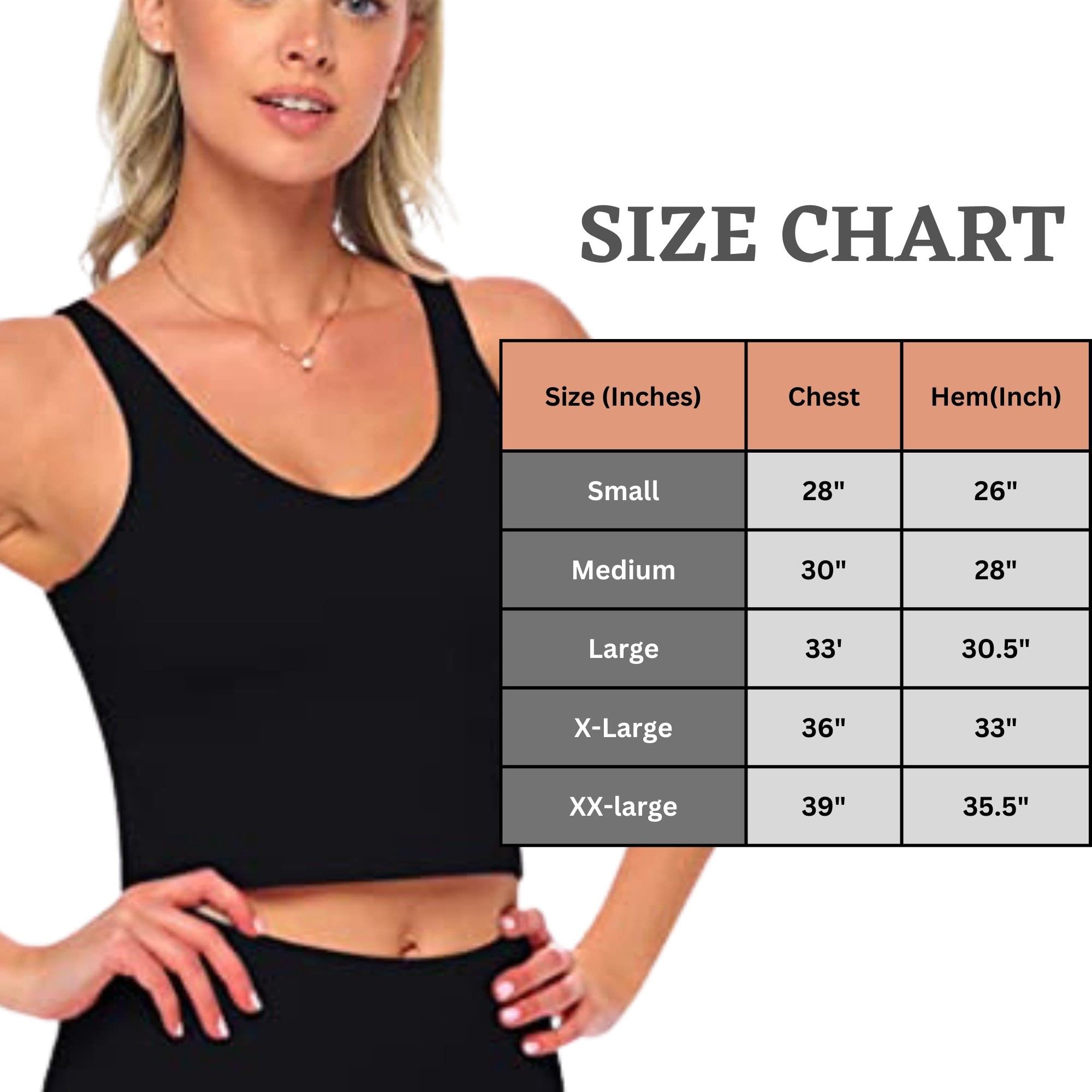Wirefree Padded Medium Support Sports Bra for Women - Longline Yoga Top with 5-Piece Exercise Band Set | Workout, Gym & Fitness Training Essentials