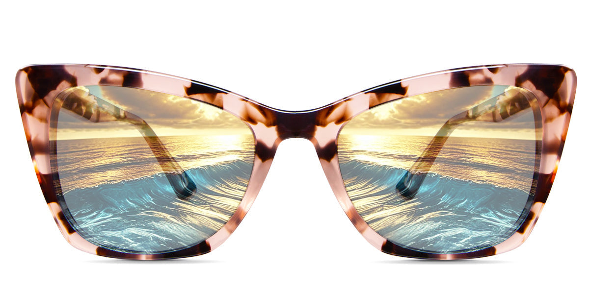 Kline Women's Prescription Tinted Glasses - Stylish & UV Protection for Reading, Driving & Outdoor Activities