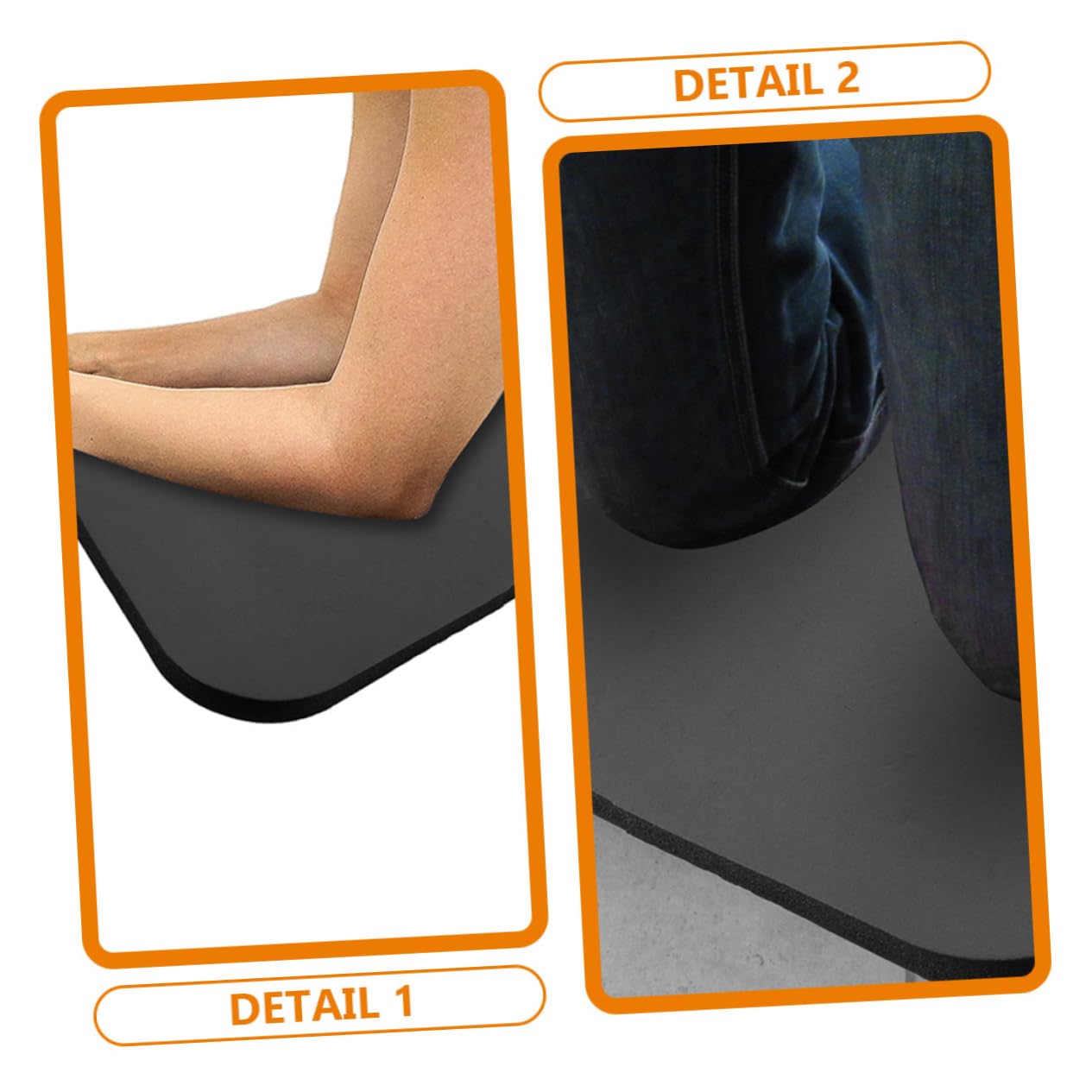 Kisangel Knee Brace 4pcs - EVA Foam Knee Pads for Gardening, Sports & Work - Comfortable Kneeling Mat for Outdoor Activities, Construction, Cleaning & Yoga Accessories