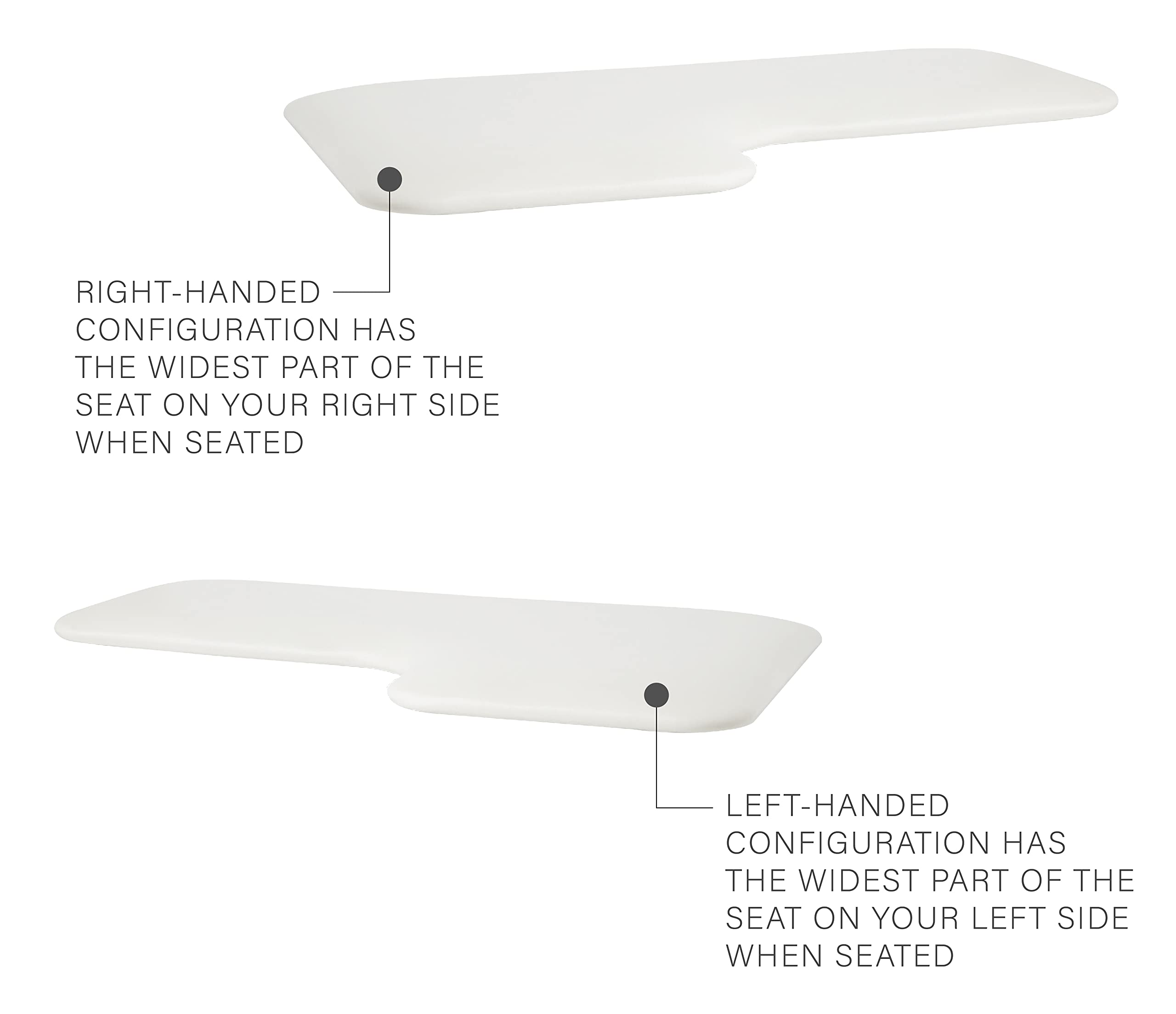 Seachrome L-Shaped Replacement Cushion Shower Seat Top Only - 32