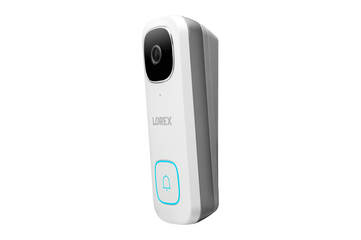 2K HD Wired Video Doorbell Camera with Wi-Fi Chimebox - Smart Home Security System for Front Door Monitoring & Package Delivery Alerts