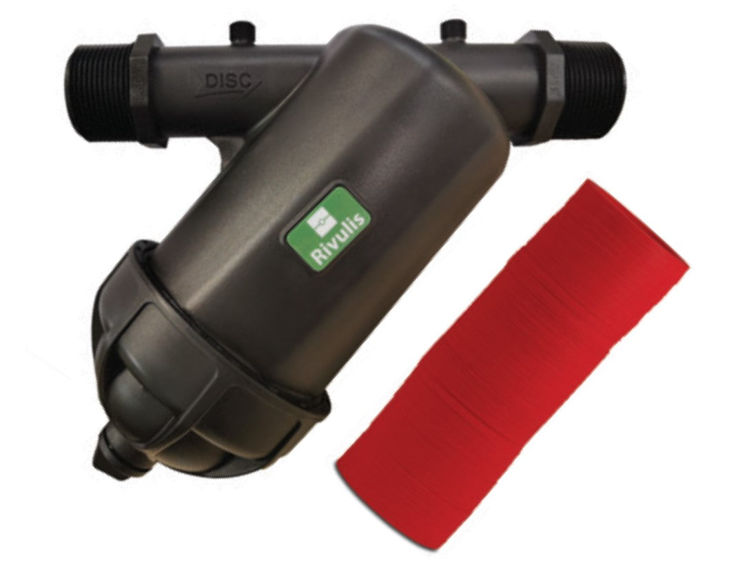 Rivulis F7050 25mm Polypropylene Disc Filters - High Efficiency Irrigation Water Filtration System for Drip Irrigation, Greenhouses, and Agricultural Use