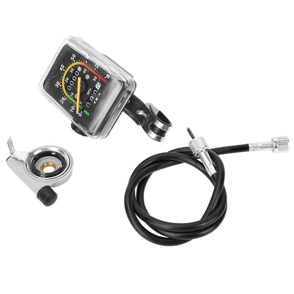 Waterproof Bike Speedometer & Odometer - Cycling Computer for Mountain/Road Bikes - Mechanical Bicycle Odometer with LCD Display - Perfect for Cycling, Commuting & Outdoor Adventures