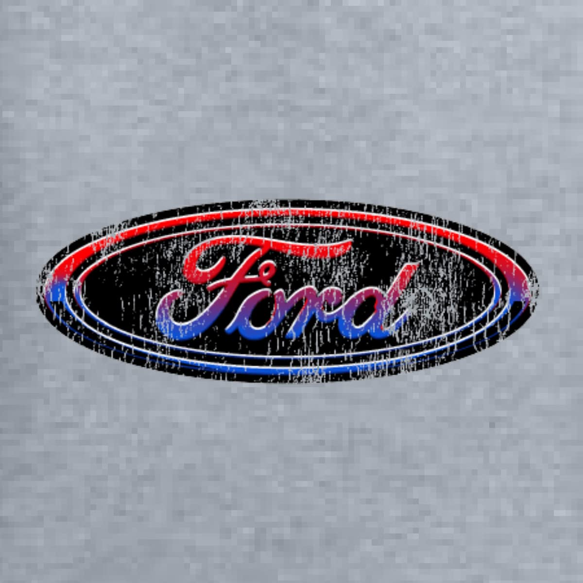 Ford Logo Cars & Trucks Women's Junior Fit V-Neck T-Shirt - Red, Blue & Black Colors | Casual Wear & Car Enthusiast Gift