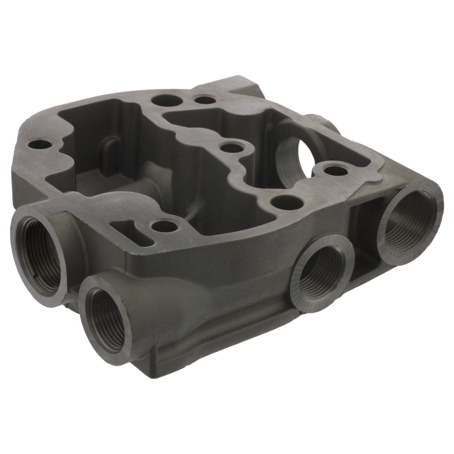 Febi Bilstein 14667 Air Compressor Cylinder Head - Without Lamella Valve (Pack of 1) | Replacement Part for Industrial & Automotive Air Compressors