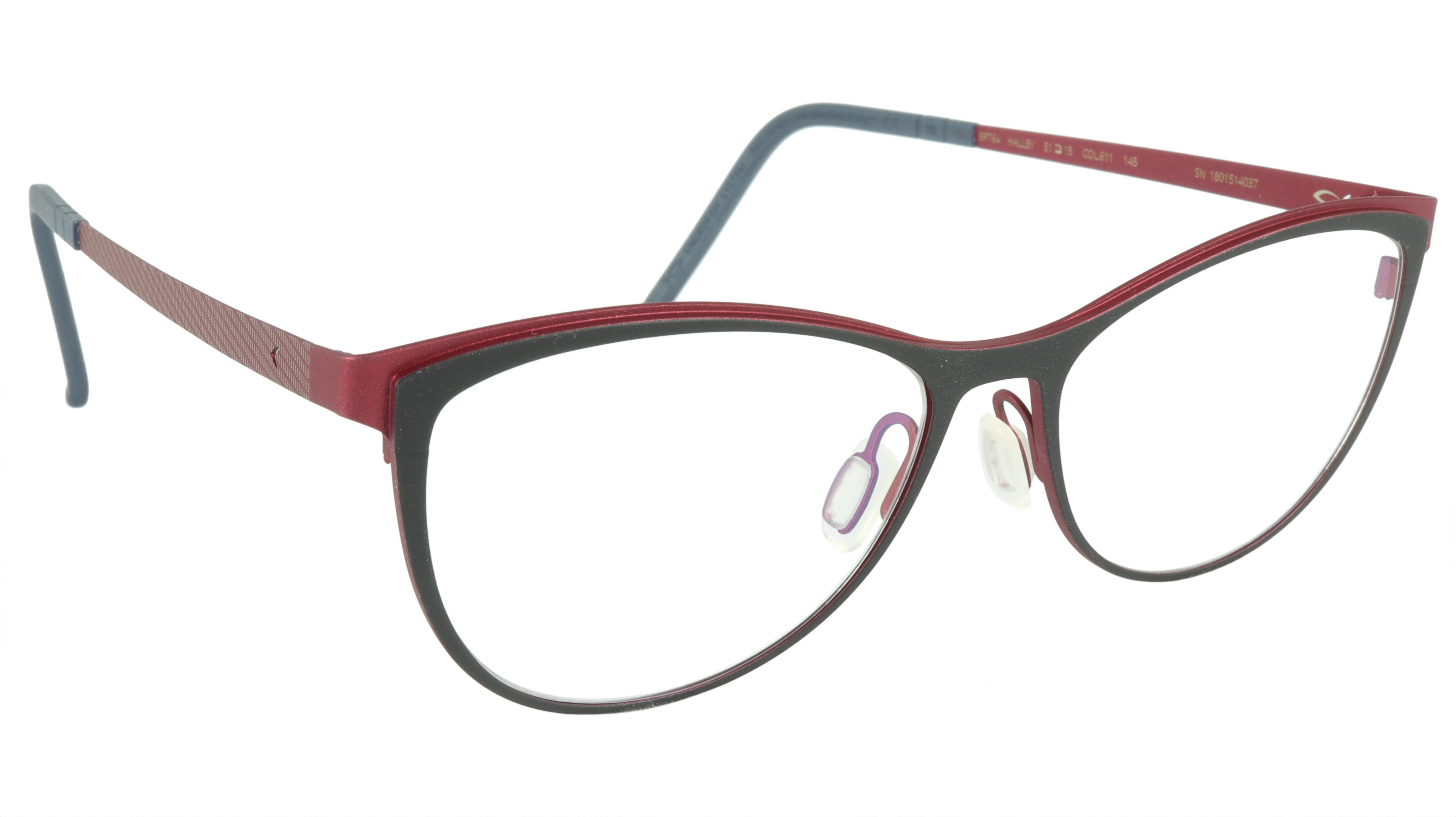 Blackfin Halley BF764 C611 Beta Titanium Bio-Compatible Eyeglasses - Lightweight & Durable Italian-Made Frames for Men & Women - Perfect for Reading, Driving & Everyday Wear