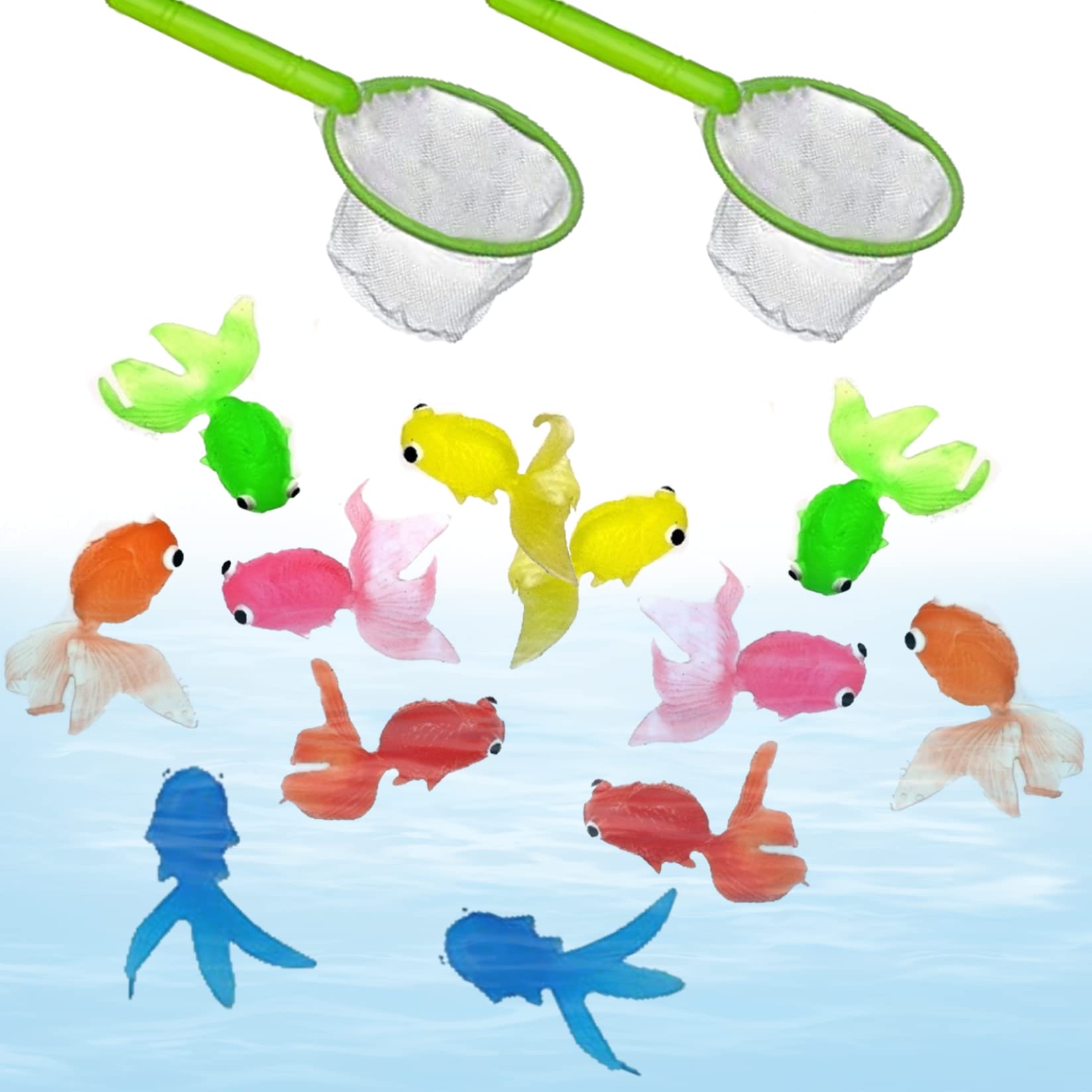 **14PCS Kids Fishing Game Set - Fun Bath Toys for Toddlers, Pool & Beach Water Play - Durable Swimming Pool Games for Bathtub, Shower & Outdoor Activities**
